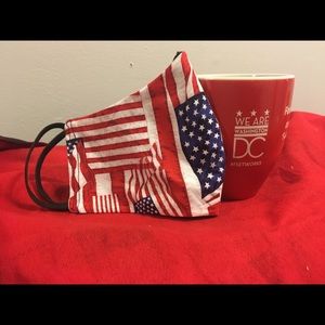 COTTON MASK : " STAY STRONG AMERICA"